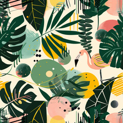 Seamless pattern background