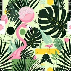 Seamless pattern background