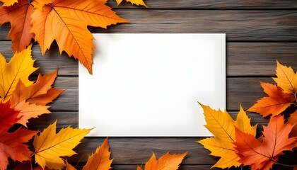 As Autumn approaches, leaves fall, creating a blank canvas perfect for seasonal creativity