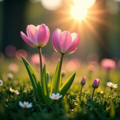 Fototapeta premium Amazing high resolution photography of summer natural beauty. Atmospheric moments