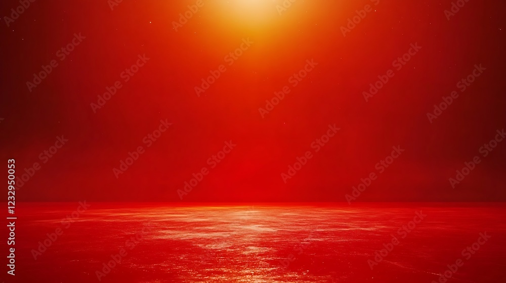 Aufkleber red gradient background with subtle texture