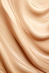 Cosmetic Texture. Luxurious Beige Background with High-End Beauty and Skincare Products for Conceptual Branding and Advertising