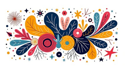 abstract floral background