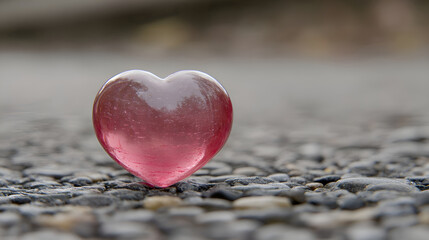 Obraz premium Attributes of lovers. Hearts, flowers, candles.