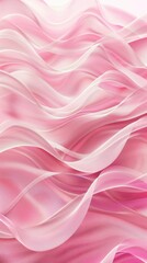 Fototapeta premium abstract waveform texture silk in soft pink background