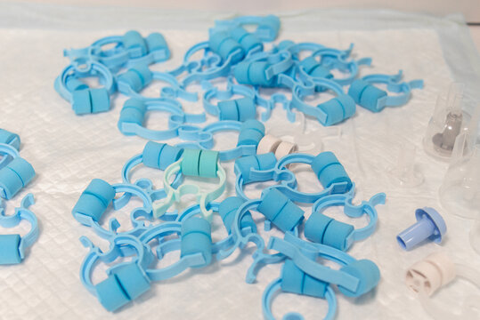 Medical nose clips supplies for spirometry test in pneumology
