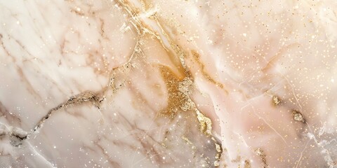 Fototapeta premium marble texture background pink gold silver beige