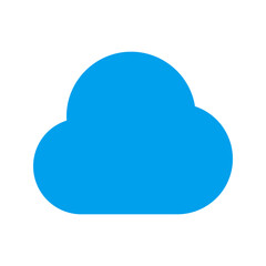 cloud duo tone icon