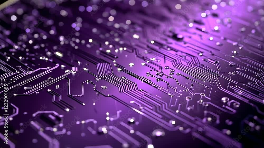 Poster a purple metallic abstract background shimmers with a blend of polished and matte textures, its intr