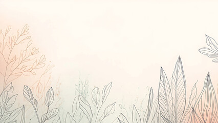 Botanical Illustration or Line Art Design