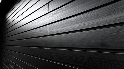 Obraz premium Stainless steel design featuring an abstract architectural motif