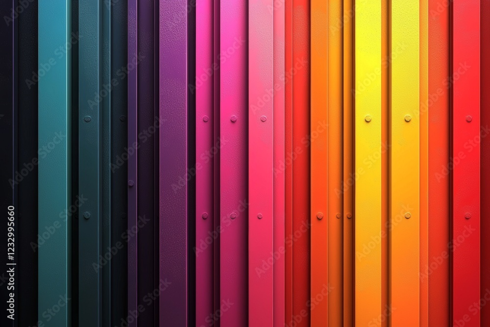 Poster a seamless vertical line with a dark background featuring textile elements