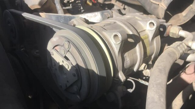 AC Compressor Running