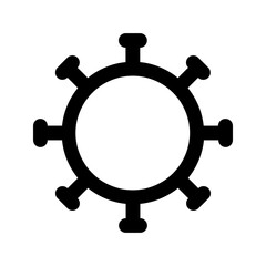 virus line icon