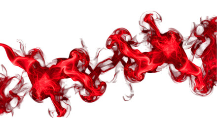 red neon smoke png, neon smoke isolated on transparent background