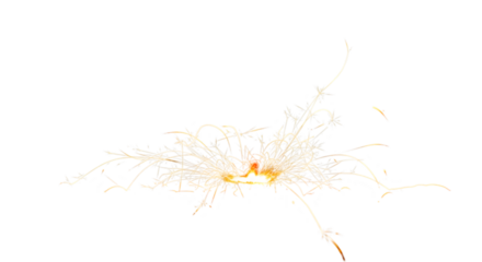 fire spark png, spark in random shape without background, fire flame isolated on transparent background