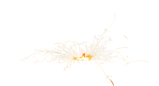 fire spark png, spark in random shape without background, fire flame isolated on transparent background