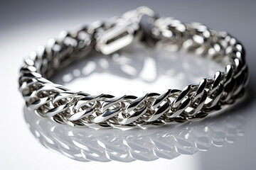 silver bracelet