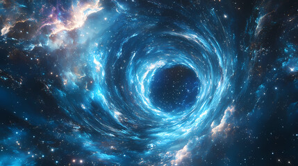 Encountering the celestial archway: exploring the wonders of the universe. generative ai. Solar Archway. Illustration