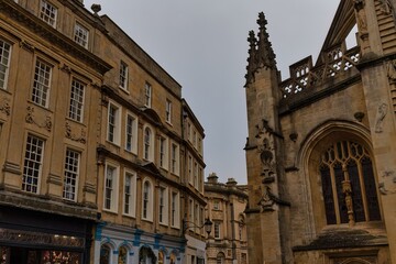 Fototapeta premium old building in Bath - Somerset - united kingdom