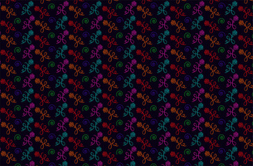 Seamless Rose Flowers Pattern