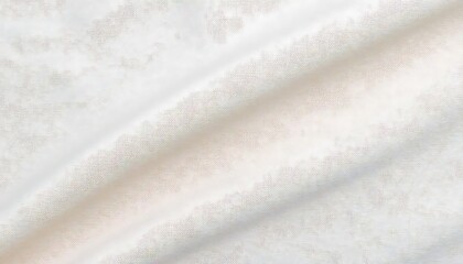Obraz premium Draped White Fabric Showing Textured Surface