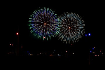 Traditional Fireworks for Assumption Feast in Qrendi, Malta