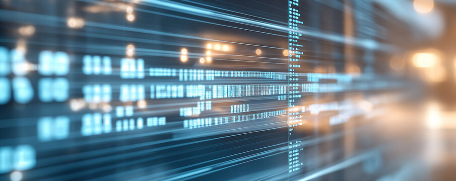 code- data center concept background