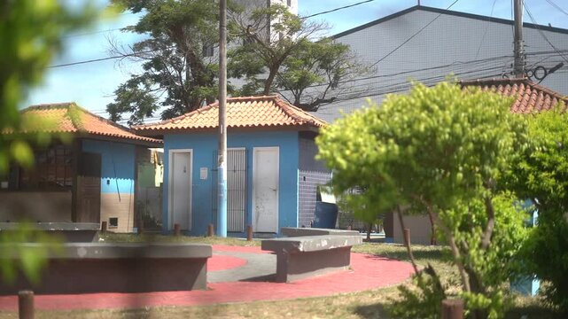 quiosque na pra&ccedil;a