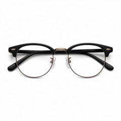 Classic Black Frame Glasses: These sleek, classic black frame glasses with gold accents are the perfect combination of style and functionality. The timeless design complements any outfit. 