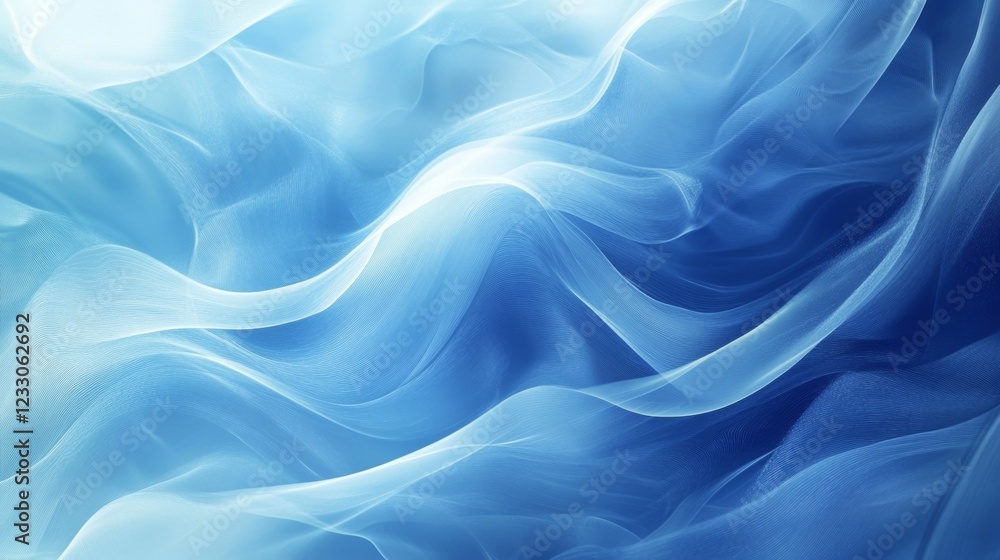 Poster abstract blue background design with subtle textures