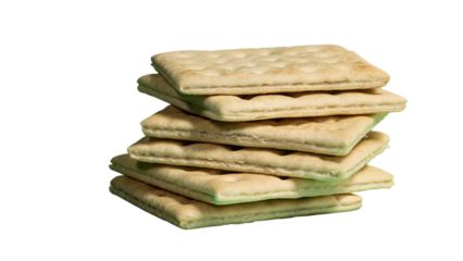  A natural and simple food photo featuring a stack of crackers