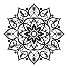 Mandala Design Template