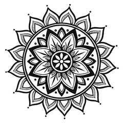 Mandala Design Template