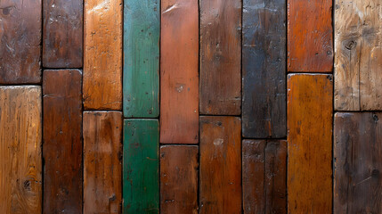 Rustic reclaimed wood wall texture background