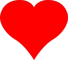  red Hearts love valentine wedding  shape symbol icon illustration design