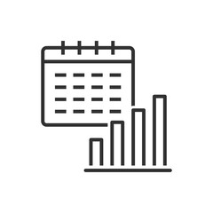 Calendar Chart Icon