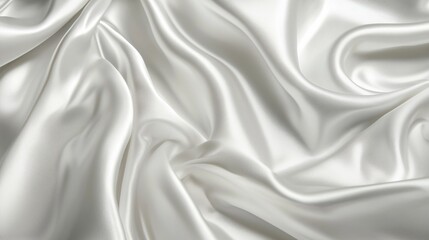 Obraz premium Smooth Flowing Silk Fabric Texture
