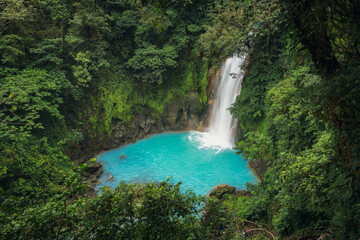 Rio Celeste -National Park Tenorio - Costa-Rica