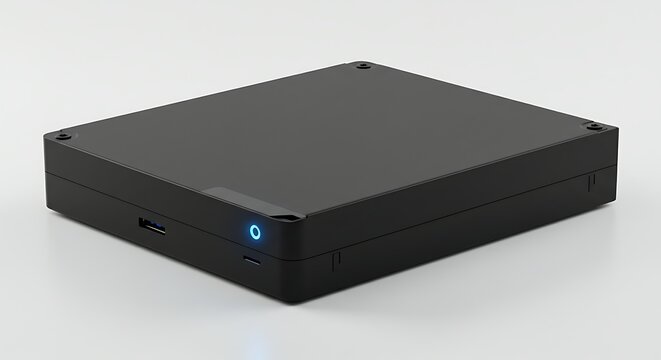 Compact Black Mini Pc Powerful Small Form Factor Desktop Computer