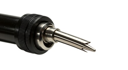 Soldering Iron Tip Close Up Professional Soldering Tool