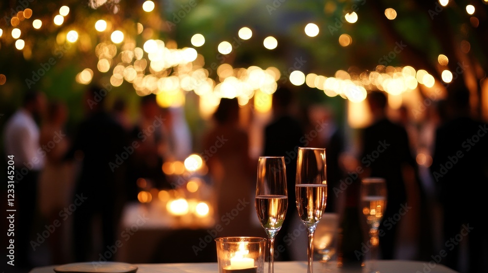 Poster detail grand social occasions such as a formal gala, a high-profile networking event, or an exclusiv