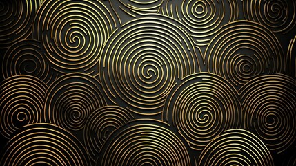 Spiral pattern abstract artwork gallery digital design modern aesthetics close-up visual harmony