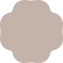 Folk Style Emblem Silhouette