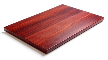 Rich Red Wooden Cutting Board