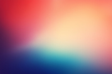 Colorful abstract background blending shades of red, blue, and soft yellow creating a soothing atmosphere