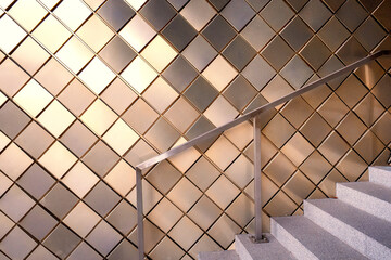 Abstract shapes in architecture.