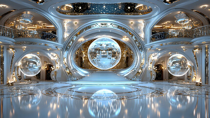 Luxurious Grand Ballroom Interior Design