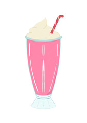 Milkshake de fresa