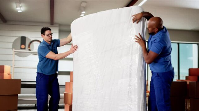 Relocation Movers Packing Mattress